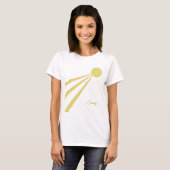 太陽の光線 Tシャツ (正面フル)