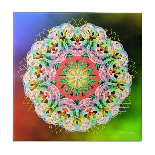 太陽の光 タイル (正面)