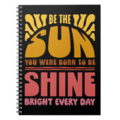 太陽の光 ノートブック (正面)