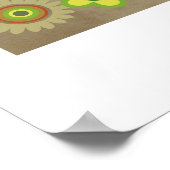 太陽の光：大きなポスター ポスター (角)