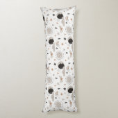 太陽の光、雲、月と星 ボディピロー (裏面 (縦))