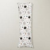 太陽の光、雲、月と星 ボディピロー (正面縦)