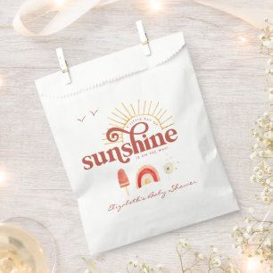 太陽の光 Boho Baby Shower   Boho Baby Shower フェイバーバッグ