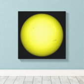 太陽の全景 キャンバスプリント (インサイチュ (ウッドフロア))