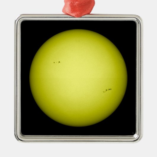 太陽の全景 メタルオーナメント (正面)