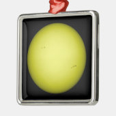 太陽の全景 メタルオーナメント (左)