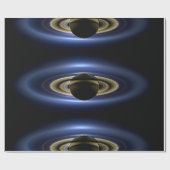 太陽の前の土星 ラッピングペーパー (フラット)