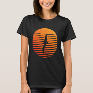 太陽の前のAlbatrossシャドウシルエット Tシャツ
