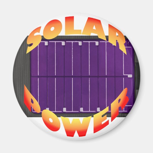 太陽の力 マグネット (正面)