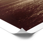 太陽の効果ノルマンディーc.1857 (セピア写真) ポスター (角)