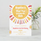 太陽の周りを初めての旅のお誘い 招待状 (スタンド正面)