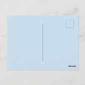 太陽の周りを初めての旅 お誕生日おめでとう！ スペース ファーストバースデー ポストカード (裏面)