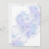 太陽の周りを初めての旅 スペース 誕生日招待状 招待状 (裏面)