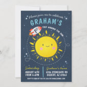 太陽の周りを初めての旅 外部空間への招待状 招待状 (正面)