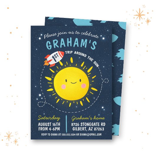 太陽の周りを初めての旅 外部空間への招待状 招待状