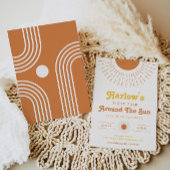 太陽の周りを初めて回るお誘い | ボヘミアンスタイル 招待状