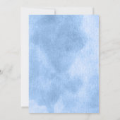 太陽の周りを初めて回る 1歳の誕生日 招待状 (裏面)