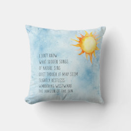 太陽の地平線       クッション