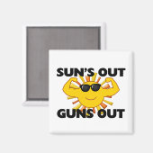 太陽の外の銃 マグネット (正面/裏面)