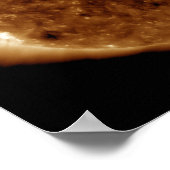 太陽の大気の暗い亀裂 ポスター (角)