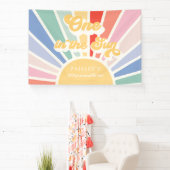 太陽の太陽の中の1つ太陽の太陽の下にミュート虹 横断幕 (インサイチュ)