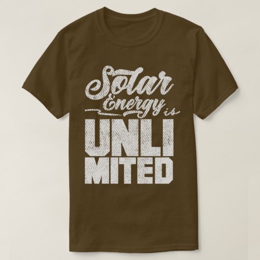 太陽の太陽の電太陽の力 Tシャツ (デザイン正面)