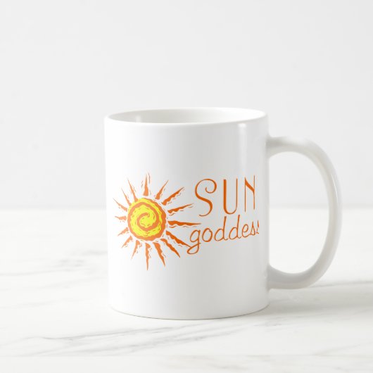 太陽の女神 コーヒーマグカップ (右)