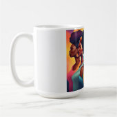 太陽の姉妹：パワー、ユニティ、光 コーヒーマグカップ (左)