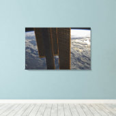 太陽の宇宙のパネ国際的ル キャンバスプリント (インサイチュ (ウッドフロア))