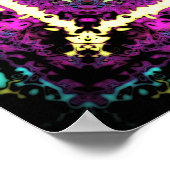 太陽の帆 – パターンpareidolia ポスター (角)