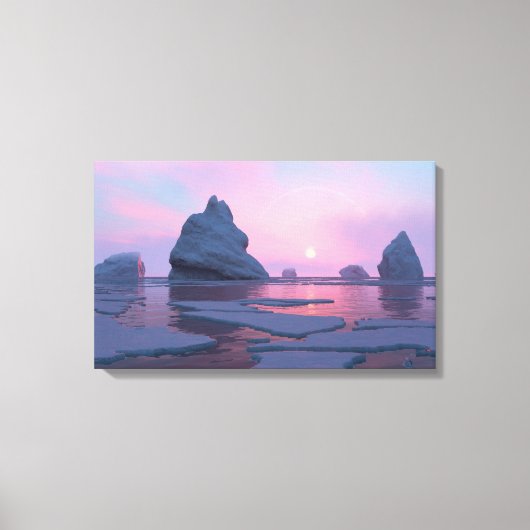 太陽の帰還 キャンバスプリント (正面)