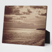 太陽の影響(ノルマンディc.1857) (セピアの写真) フォトプラーク (側面)