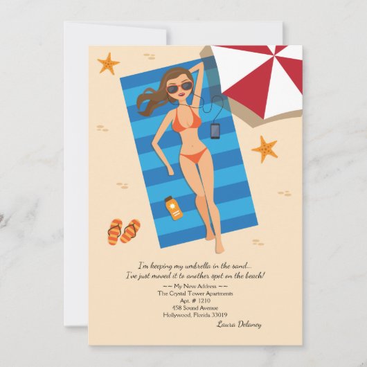 太陽の恵み引越しのお知らせ 案内状 (正面)