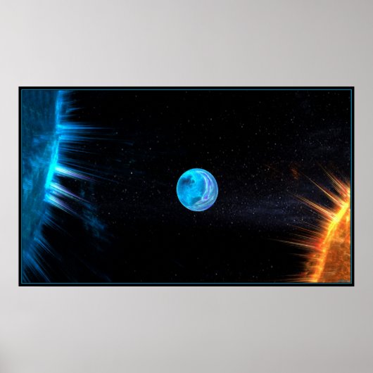 太陽の戦い ポスター (正面)