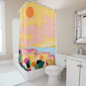 太陽の抱擁 シャワーカーテン (インサイチュ)