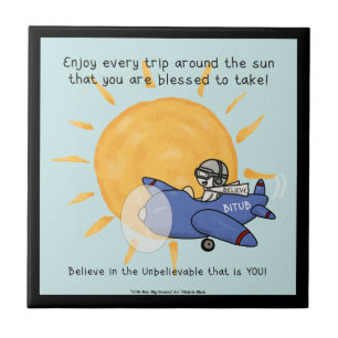 太陽の旅のまわりに行 タイル