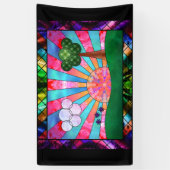 太陽の旗の光 横断幕 (縦)