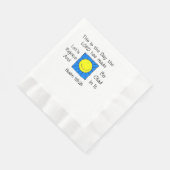 太陽の日だ 縁ありランチョンナプキン (角)