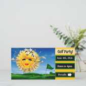 太陽の日！太陽の光！ゴルフの楽しい日！ シーズンカード (スタンド正面)