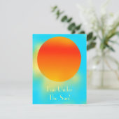 太陽の日 招待 招待状 (スタンド正面)