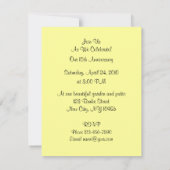 太陽の日 招待 招待状 (裏面)