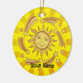 太陽の星 セラミックオーナメント (左)