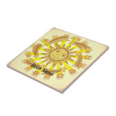 太陽の星 タイル (側面)