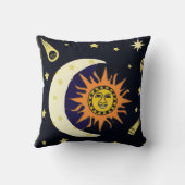 太陽の月と天の体 クッション (裏面)