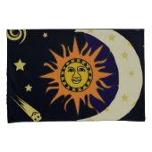 太陽の月と天の体  枕カバー (正面右)