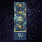 太陽の月の星占星術のと天文学 ヨガマット