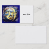 太陽の月は名刺を主演します 名刺 (正面/裏面)