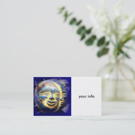 太陽の月は名刺を主演します 名刺 (スタンド正面)