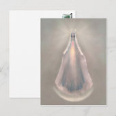 太陽の服を着た女性 ポストカード (正面/裏面)