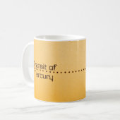 太陽の水銀通過 コーヒーマグカップ (正面左)